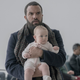 Luke (O. T. Fagbenle) and baby Nichole.